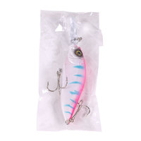 Leurre méné lumineux Wobbler pour la pêche à la carpe, appât artificiel idéal pour la pêche à la carpe, 11CM, 11.7G