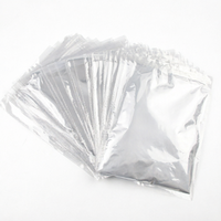 Sac en plastique OPP 0,035*20*27+3cm recyclable avec fermeture autocollante, imprimé en cuivre pour l'emballage de vêtements, un carton