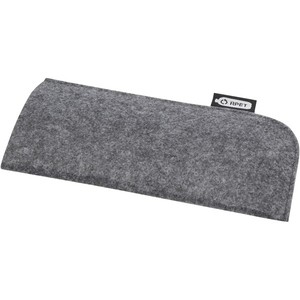 Étui à lunettes en cuir recyclé certifié GRS, boîte à lunettes, ustensiles métalliques, écologique, Felta, modèle 130076-1 sans marque - Product Image 1