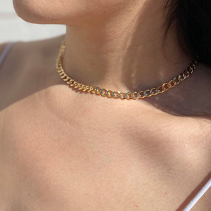 MaiYi - Cadena Cubana de 1.35mm / 2.2mm de Ancho, Gargantillas y Collares de Oro Sólido de 14k, Gran Venta - Product Image 6