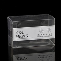 Vente en gros Boîte en acétate PET PVC transparent personnalisé Emballage pliable en plastique transparent avec des matériaux recyclés