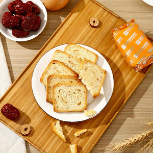 Zhaohui <span class=keywords><strong>Oeuf</strong></span> Aromatisé Cuit Au Four Cuit À La Vapeur Bun Tranches Non Frit Style Chinois Pain Tranches Alimentaire Biscuit Fruits Légumes Grain Collations - Product Image 3