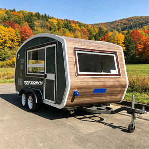Quality Mobile Food Trucks Mobile Food <b>Trailers</b> Hot Dog Cart With Grill and Deep Fryer Available for Sale - Product Image 5