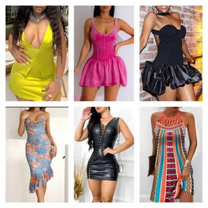 Ropa Usada de Mujer al por Mayor de Alta Calidad, Pacas Mixtas Nuevas de Proveedor, Estilo Aleatorio, Envío de Vestidos Usados - Product Image 2