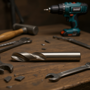 Broca helicoidal HSS de 8 mm y 79 mm de longitud para taladrar metal, madera y plástico - Product Image 3