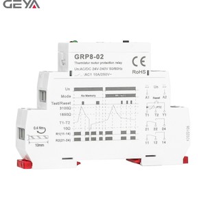 GEYA GRP8-02 <span class=keywords><strong>AC</strong></span>/DC 24-240Vサーミスタモーター保護リレーPTC抵抗1500Ω - Product Image 6