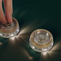 Lucky Mini EDC Adulte Fidget Spinner CNC Usiné En Acier Inoxydable Platine Roulette TDAH Jouet Mini Casino Roulette Roue