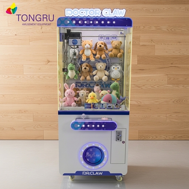 Fancy Toysland X2 Commercial Arcade Crane Machine Plush Toy Claw Prize-Winning Game for Doll Collection Claw Machine