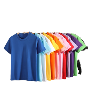 Camiseta Corta de Verano para Bebé, Unisex, Popular, Lisa, de Manga Corta, Casual, de Spandex, Ajustada, Transpirable y Suave, Tejida - Product Image 2
