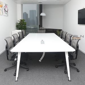 Tavolo da Conferenza KALN in Legno Massello Convertibile ed Estensibile, <span class=keywords><strong>Postazione</strong></span> di Lavoro con Garanzia di 6 Anni, Personalizzabile per Ufficio - Product Image 1