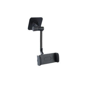 Car Phone Mount For Dashboard With Adjustable Arm And Suction Cup Black And White ABS Plastic Universal Fit For In Vehicle Use - Product Image 3
