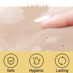 OEM/ODM Boutique TikTok Vente Chaude Nouveau Soutien-Gorge Bioadhésif en Silicone avec Cache-Mamelons en Silicone Plein Poreux pour Femme - Product Image 6