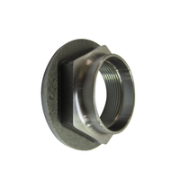 Tuerca hexagonal de torque prevalecedor de acero SCM435 de alta resistencia y resistente al desgaste, autoblocante, para equipos de construcción