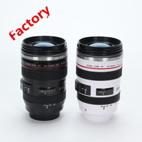 Cadeau d'entreprise, gobelet à café en acier inoxydable en forme d'objectif d'appareil photo, tasse créative en forme d'objectif, cadeau promotionnel, tasse à eau de voyage