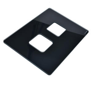 Haute qualité 1mm 2mm 3mm Transparent verre trempé sérigraphie plaque meulage <span class=keywords><strong>bord</strong></span> polissage pour salle de sport cuisine salle de bain - Product Image 4