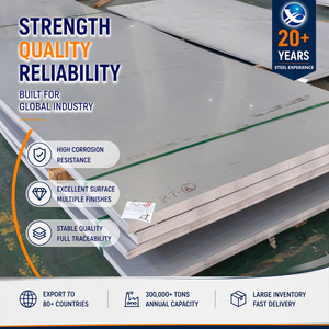 แผ่นสแตนเลส Be Ss หนา 5 มม. x 2 ม. x 6 ม. รุ่น Ss316l ผิว BA สำหรับยานยนต์ มาตรฐาน ASTM A240 405 309s Inox สำหรับงานสถาปัตยกรรม ป้องกันการลื่น - Product Image 1