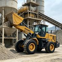 42KW 41kw 40kw 43kw 3-Tonnen 42kW Radlader 56PS Kompaktlader mit Holzgreifer für Holzlager & Steinbrucharbeiten