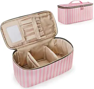 Stunning ecologically tailor-made functional cosmetic cases classy widespread huge Makeup case for outdoor activities