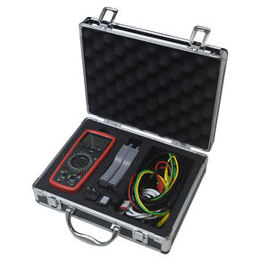 Medidor de voltametría de Motor de voltaje alterno Digital de gran calibre Abrazaderas dobles Medidor de voltios-amperios Medidor de abrazadera de voltímetro de fase - Product Image 4