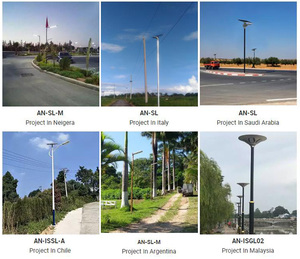 Anern led Luz de <span class=keywords><strong>calle</strong></span> solar con cámara de circuito cerrado de televisión Al Aire - Product Image 5