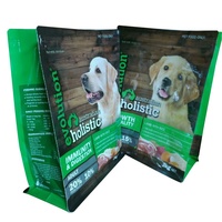 Özel 3 tarafı mühür folyo plastik torba/alüminyum folyo poli çanta whiskas gıda