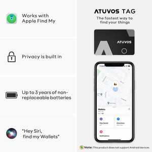 Localizador de Tarjetas con Certificación MFI de Ap-ple Originals, Localizador de Llaves Inteligente, Rastreador GPS, Anti-pérdida, Ble Findmy AirTag para Cartera - Product Image 4