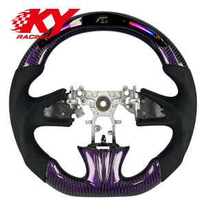 Car Accessories Custom LED RPM Display Carbon Fiber Steering <b>Wheel</b> for Infiniti Q50 Q50S QX50 Q50L Q60 Q60S - Product Image 1
