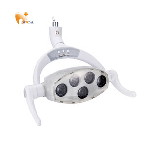 Lámpara LED Dental sin sombras <span class=keywords><strong>de</strong></span> luz fría <span class=keywords><strong>de</strong></span> alto brillo, implante eléctrico Manual, Unidad <span class=keywords><strong>de</strong></span> silla Dental, Material plástico - Product Image 1