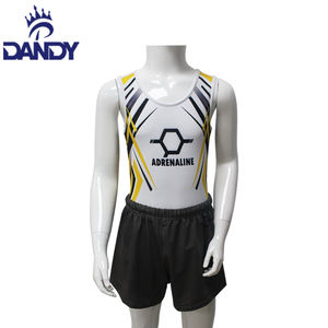 Nouveau Style sans manches entraînement complet mystique Dancewear femme <span class=keywords><strong>Gym</strong></span> hommes garçons personnalisé gymnastique justaucorps body - Product Image 2