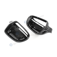 BENSNEES araba aksesuarları dikiz yan ayna kabuk karbon Fiber ayna kapağı için Audi A3 A4 s6 A5 RS3 RS4 RS5 B8 B8.5