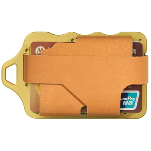 Portafoglio in vera pelle da uomo di nuova moda con bottone regolabile fermasoldi di grande capacità <span class=keywords><strong>e</strong></span> porta carte in metallo a lunghezza corta - Product Image 2