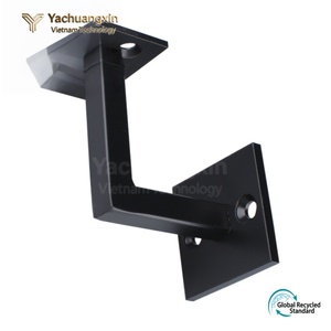 <b>Wall</b> <b>Mounted</b> Metal Arm <b>Shelf</b> Bracket Heavy Duty Triangle Support - Product Image 3