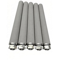 Cartouche filtrante poreuse en titane conducteur - Conçue spécifiquement pour les équipements de production d'hydrogène électrolytique