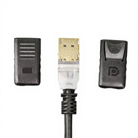 Câble vidéo COMTON DP mâle vers DP mâle 8K pour moniteur, gaine en PVC pour lecteur DVD