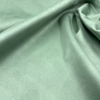 Fourniture directe d'usine Solidité des couleurs élevées Tissu en daim tissé en polyester 100% pour vêtements Matériau de rembourrage de canapé