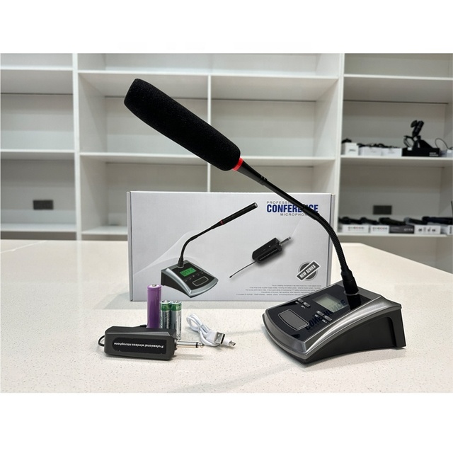 X-H01 1 Channel Wireless Universal Microphone Desktop Conference Microphone