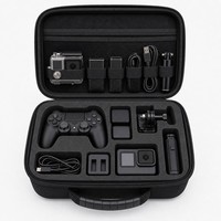 Estuche de Viaje Personalizado para Cámara, Audífonos y Control de Videojuegos, Impermeable, Duradero, de EVA, con Cierre Seguro, Diseño Portátil, Protección a Prueba de Golpes
