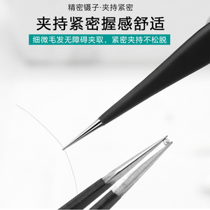 Ensemble de pinces antistatiques Bailiwei ESD-10 à ESD-15, outils de précision en acier inoxydable pour extensions de cils et nail art - Product Image 5