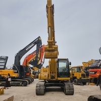 Excavatrice sur chenilles CAT 320CL d'occasion avec composants hydrauliques d'origine et fonctionnement de la flèche stable pour les travaux de terrassement de grande envergure
