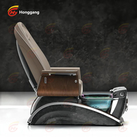 Fauteuil de Pédicure Électrique Professionnel de Luxe pour Salon de Manucure, Table de Spa pour Pieds, Mobilier de Salon Moderne