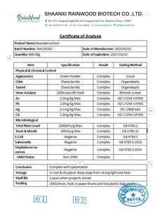خلاصة الأعشاب البحرية عالية الجودة من سماد حمض الألجنيك العضوي - Product Image 2