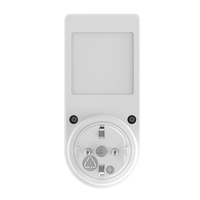 Enchufe Inteligente Digital Wattsave Industrial y Doméstico, 230V 16A, Enchufe Europeo, Programación Diaria/Semanal, IP22, CE
