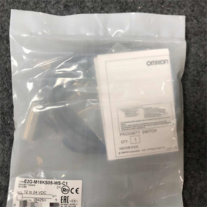 ออมรอน E2G-M18KS05-WS-C1 สวิตช์ตรวจจับวัตถุแบบเหนี่ยวนำ 12 ถึง 24 โวลต์ดีซีเซ็นเซอร์อุตสาหกรรม - Product Image 1