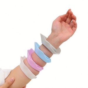<b>Silicone</b> <b>Waterproof</b> Wrist Strap, Water-proof for Washing Face, Moisture-proof Cuff, Adult Splash-proof Wrist Strap - Product Image 2