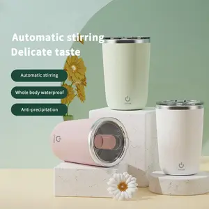 WONDERFUL Hot Sale Edelstahl Kaffee Rühr becher Automatischer Rühr becher Magnetisch rotierender elektrischer Milch becher