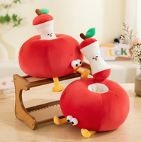 Coussin décoratif en peluche en forme de poulet mignon, best-seller transfrontalier, idéal comme cadeau d'anniversaire
