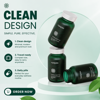 Bouteilles en verre mat personnalisées de 150 ml, 200 ml, 250 ml avec bouchon à vis pour pilules, compléments alimentaires, médicaments, emballage de boîte cadeau