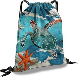 Promotional Gifts Travel Gym Cinch String Backpack Custom Logo 210D Polyester Drawstring Bag