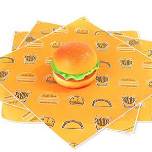 ZJPACK Wholesale Customized Printed Logo Greaseproof Food <b>Packing</b> <b>Paper</b> Recycled Biodegradable Burger <b>Paper</b> - Product Image 1