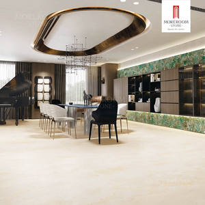 Losas de Porcelana de <span class=keywords><strong>Piedra</strong></span> Sinterizada Onxy Blanco Nieve de 1200x1200 mm con Superficie Brillante para Pisos y Paredes, Diseño para Baños - Product Image 3